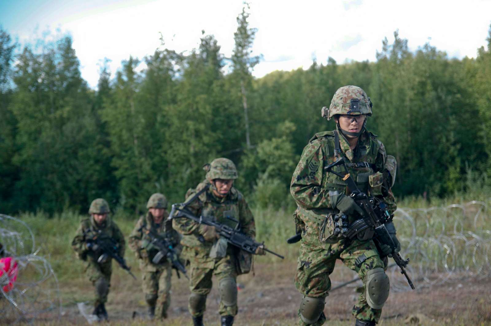 Members of the Japanese Ground Self Defense Forces - U.S. National ...