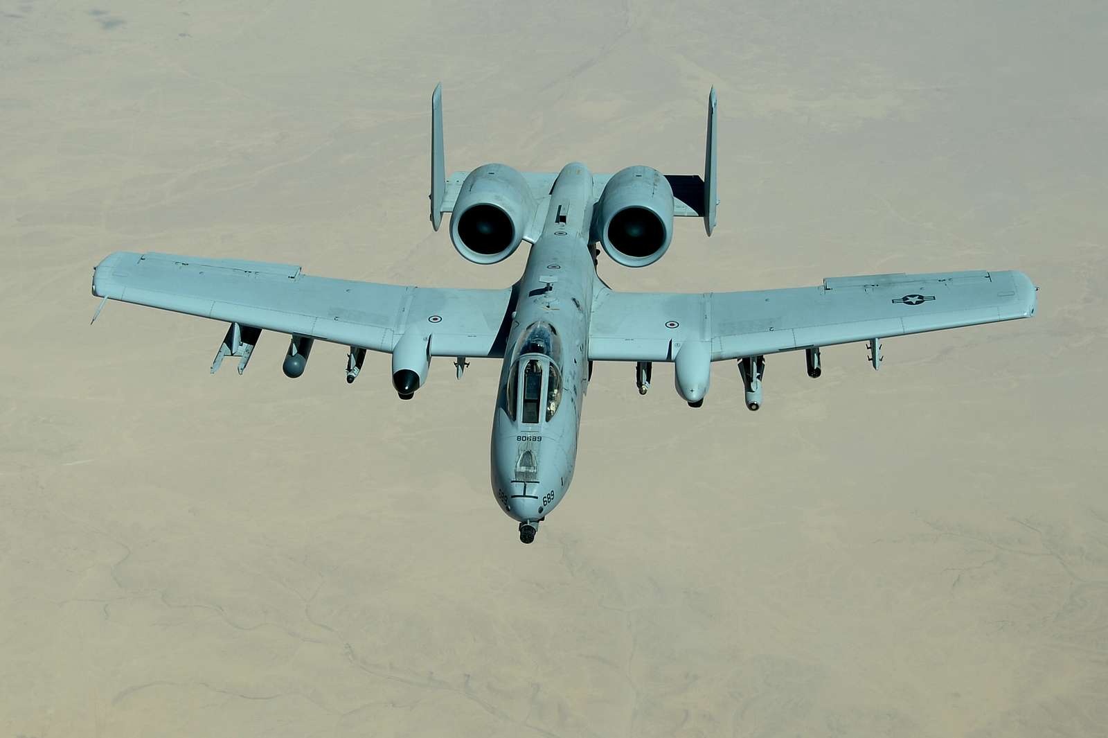 A U.S. Air Force A-10 Warthog departs after refueling - NARA & DVIDS ...