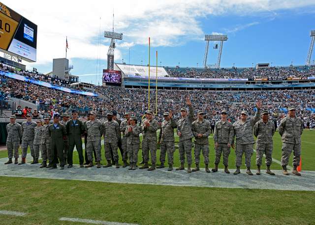 DVIDS - Images - Jacksonville Jaguars 2015 first game - 125th FW