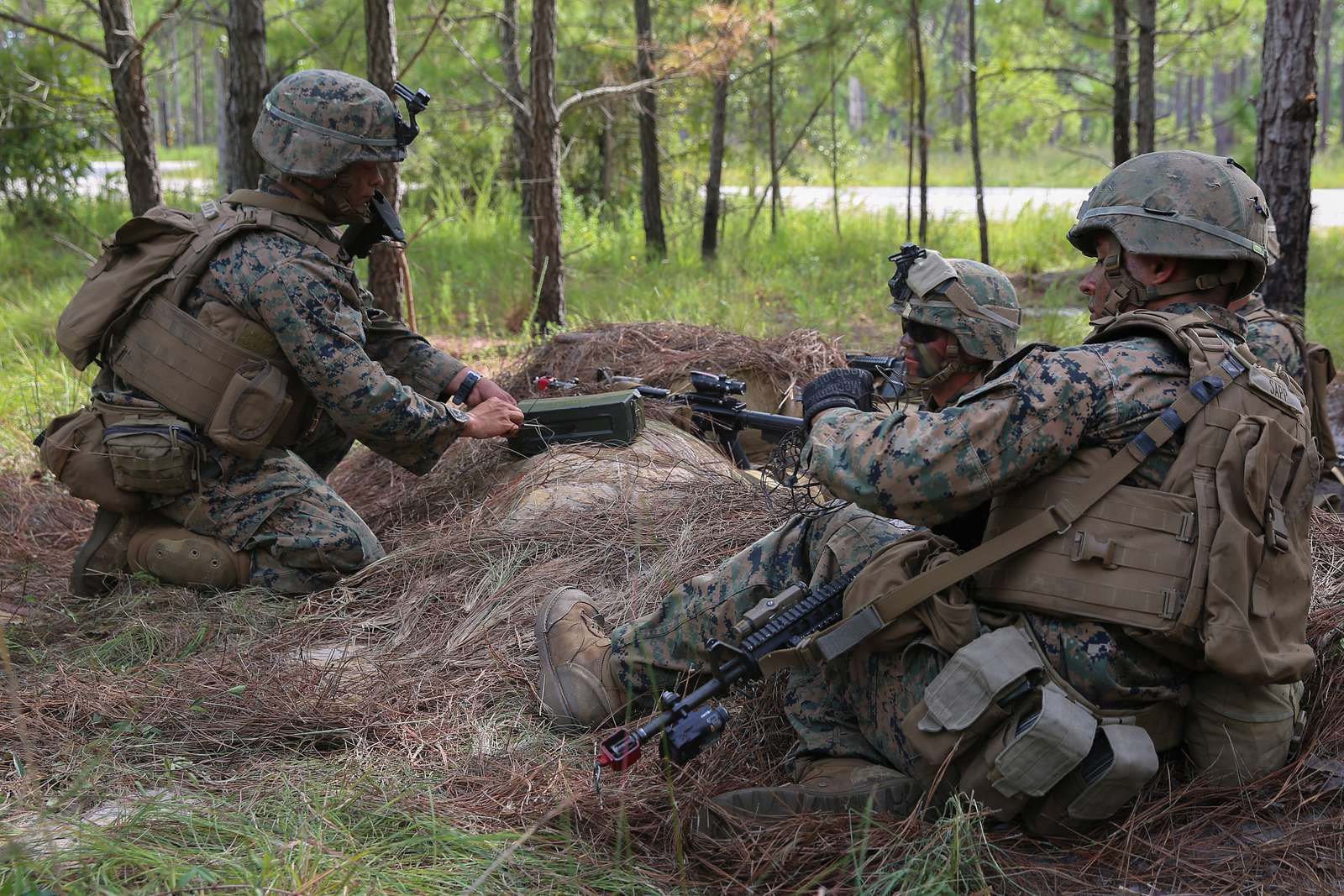 Corporal Jacob Powers (left), a section leader with - NARA & DVIDS ...