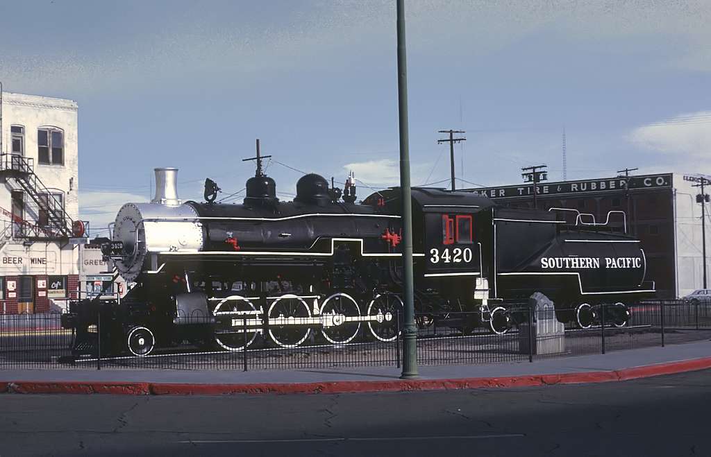 Vintage Southern Pacific Railway 4430 Steam Locomotive T2-357