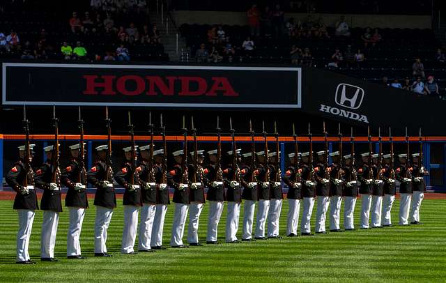 DVIDS - Images - Navy Color Guard Supports 4th of July at Yankee Stadium  [Image 3 of 9]