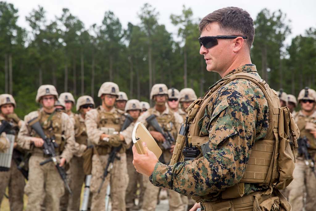 Capt. Patrick McCormick, an infantry officer with 1st - NARA & DVIDS ...