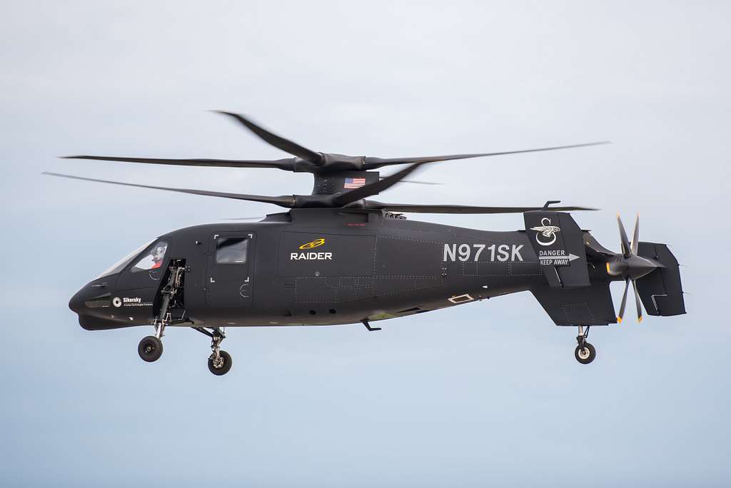 Lockheed Martin/Sikorsky S-97 RAIDER, developed from Sikorsky X2 ...