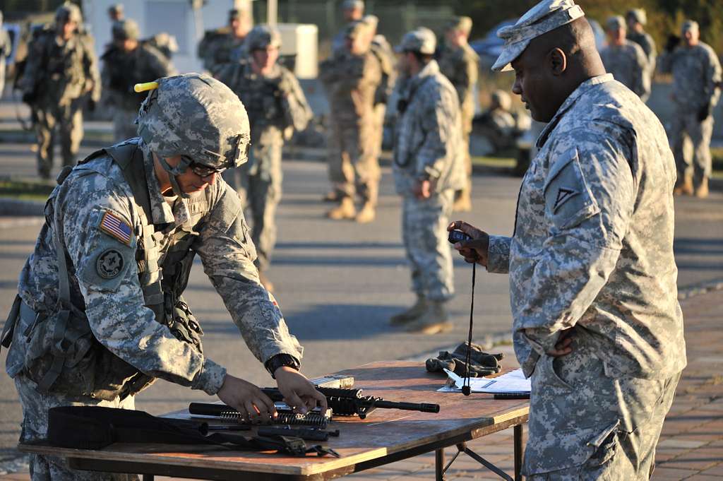 A U.S. Army Expert Infantryman Badge (EIB) Candidate - PICRYL - Public ...