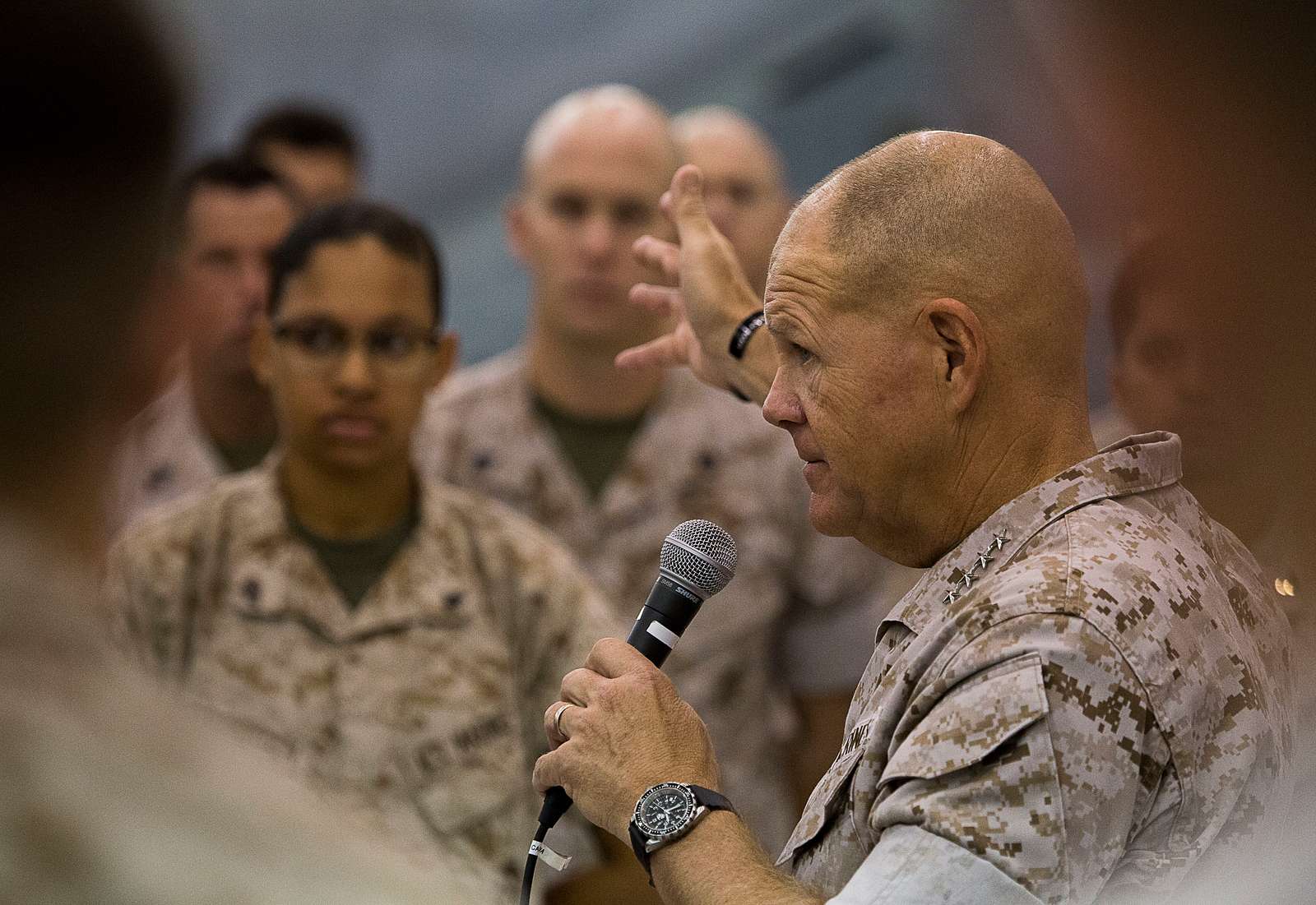 The 37th Commandant of the Marine Corps, Gen. Robert NARA & DVIDS