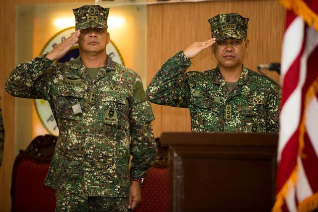 Philippine Marine Corps Maj. Gen. Romeo T. Tanalgo, - PICRYL Public ...