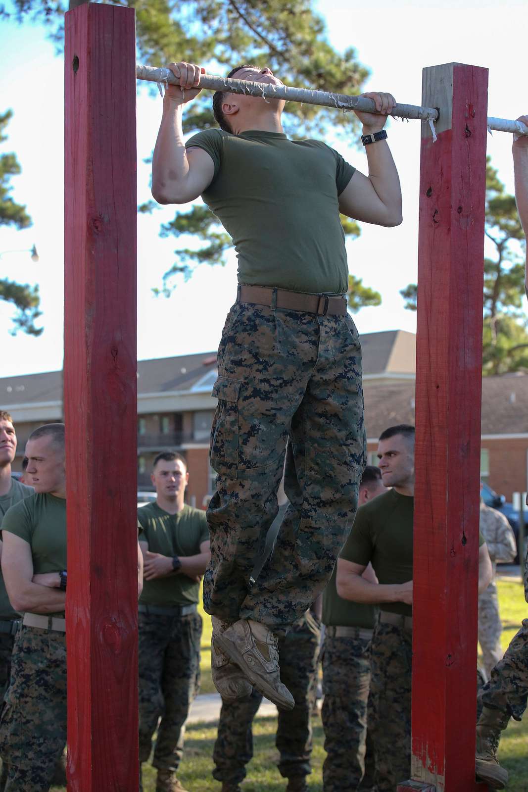 A Marine Candidate With The Scout Sniper Screening Nara And Dvids