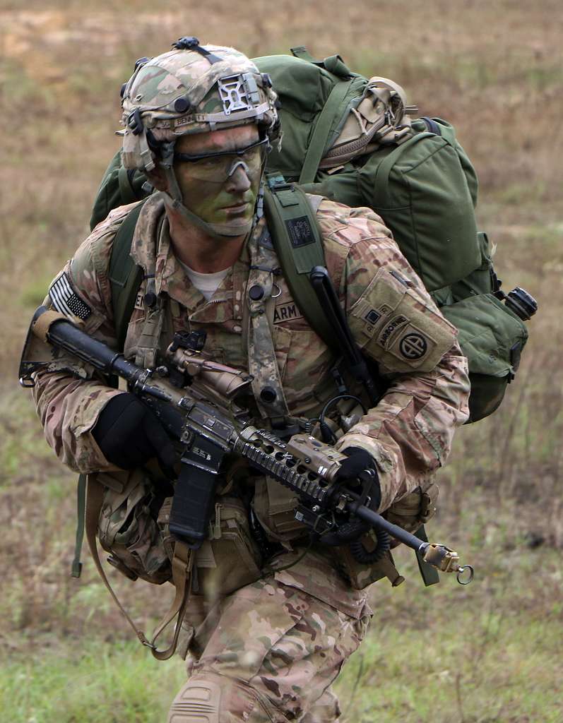 A Paratrooper assigned to 1st Battalion, 508th Parachute - NARA & DVIDS ...