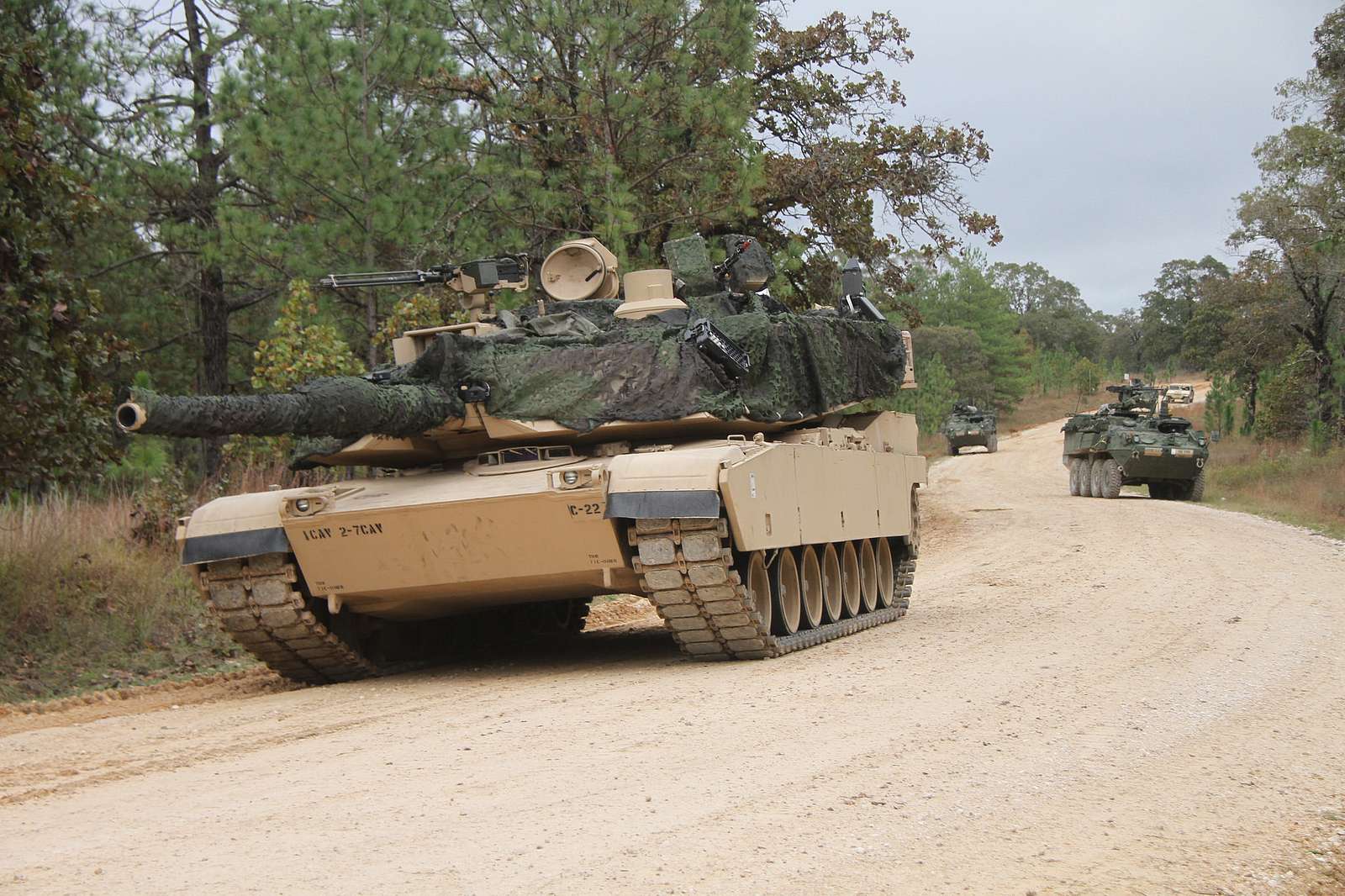 An M1A2 Abrams crew with Company C, 2nd Battalion, - NARA & DVIDS ...