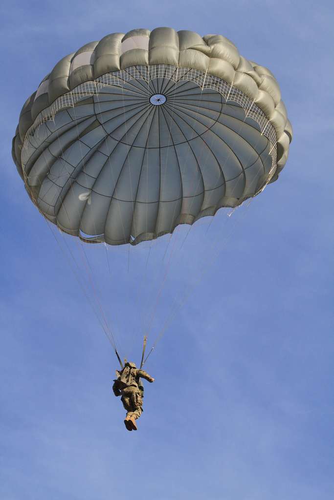 A U.S. Army paratrooper with 112th Signal Battalion, - PICRYL Public ...