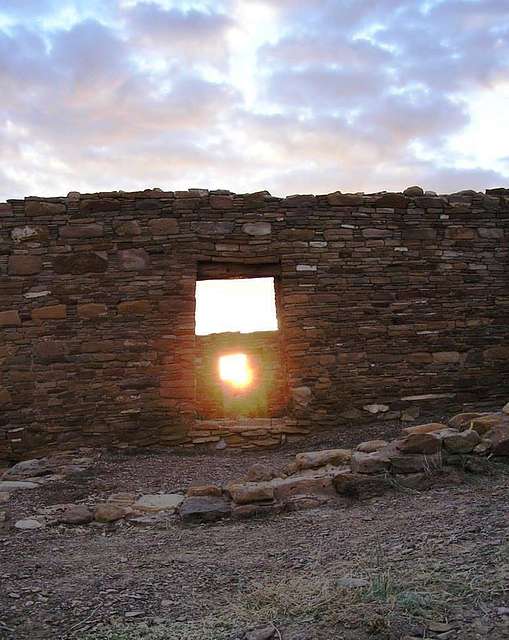 Spring equinox alignment at Casa Rinconada Chaco Culture National