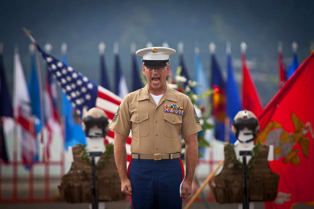 Sgt. Maj. Matthew R. Hackett, Marine Heavy Helicopter - NARA & DVIDS ...