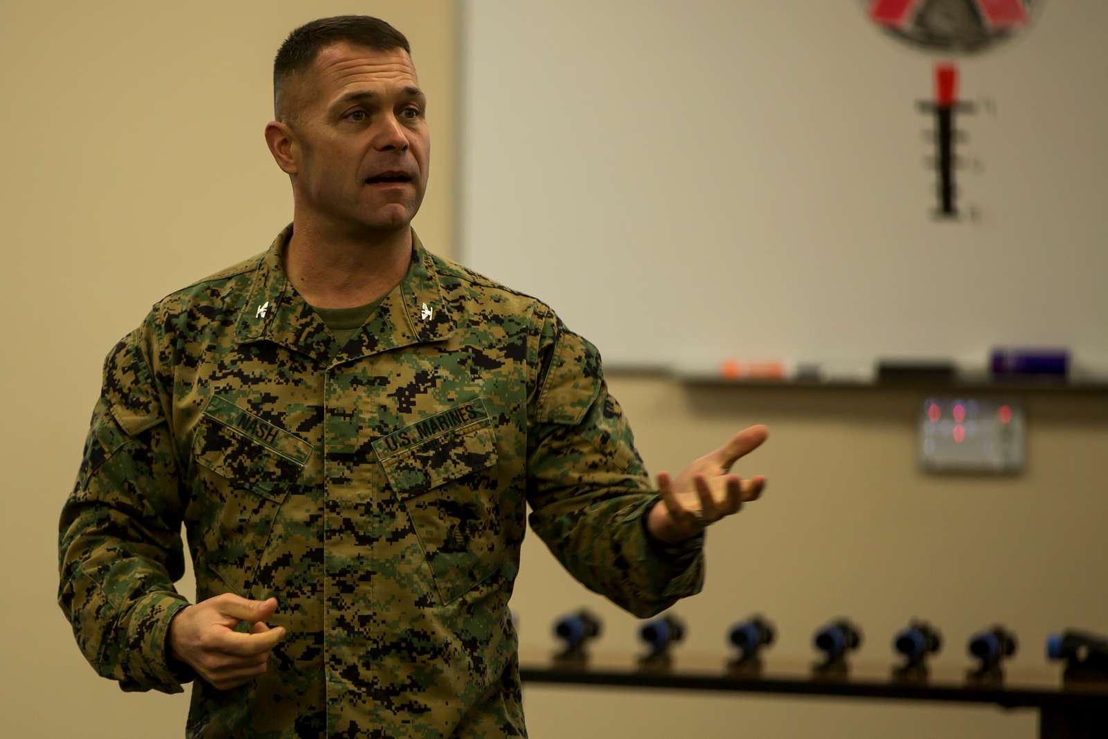 U.S. Marine Corps Col. Christopher Nash, Weapons Field - NARA & DVIDS ...