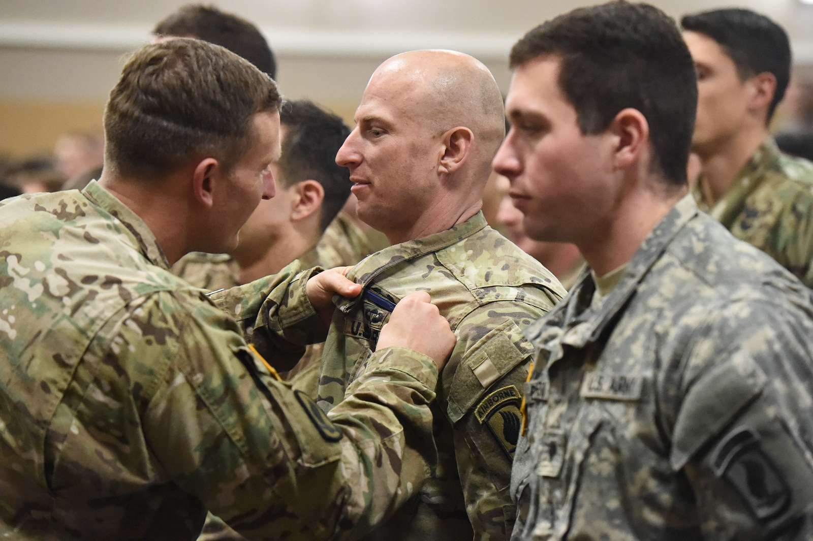 U.S. Army Lt. Col. Michael Kloepper (left), commander, - NARA & DVIDS ...