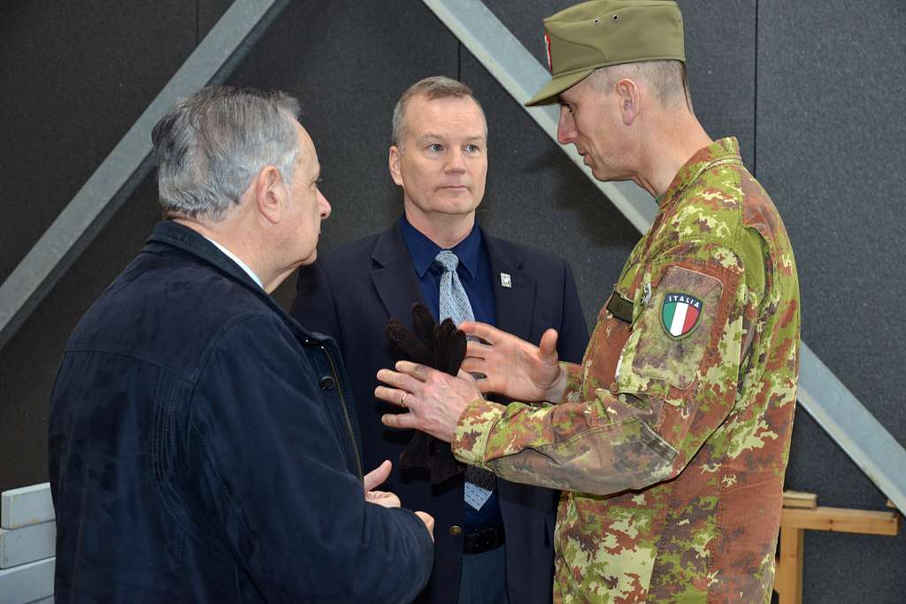 Italian Army Brig. Gen. Michele Risi Multinational PICRYL