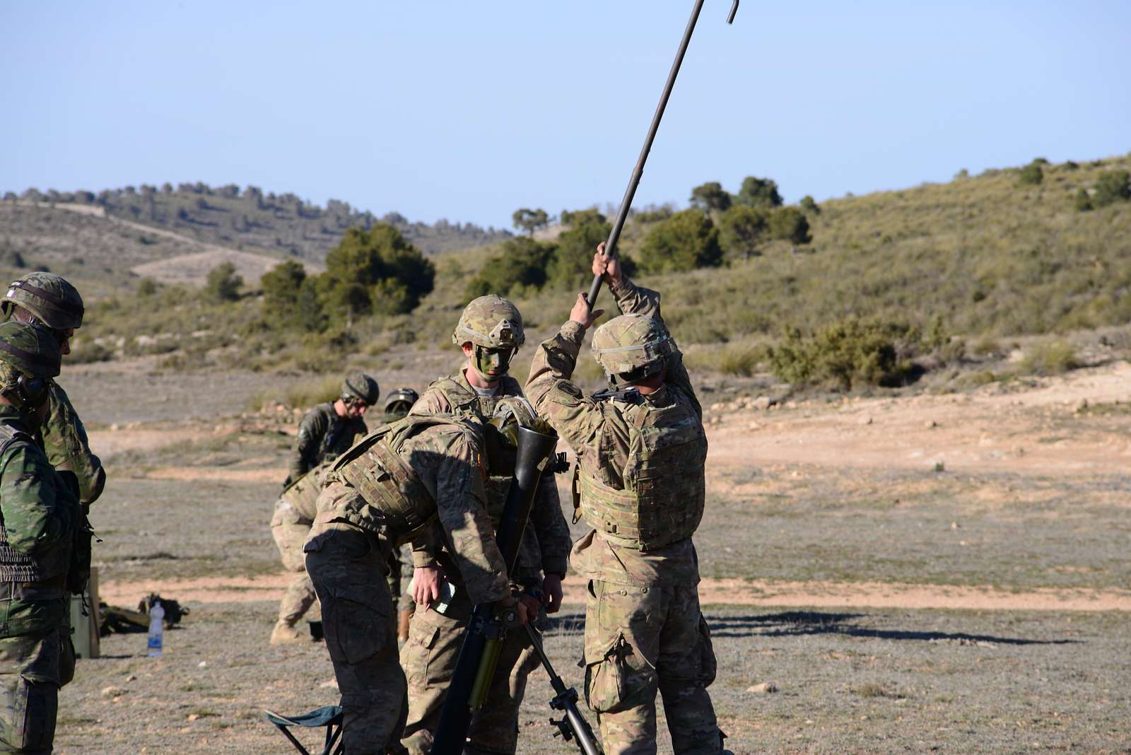 U S Army Paratroopers From St Battalion Rd Infantry Nara