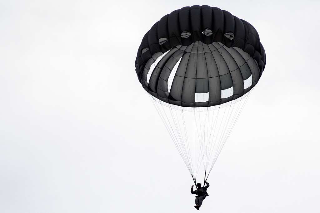 Premium Photo | Paratroopers in Action