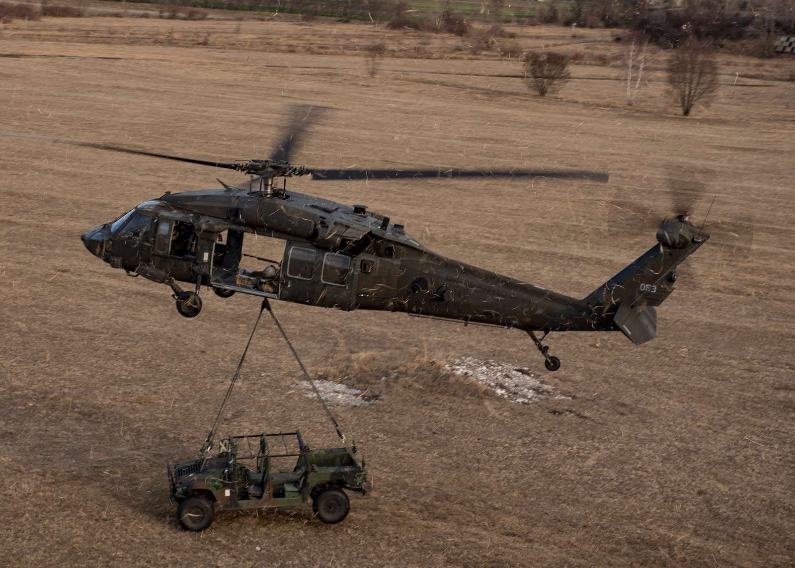 A UH-60L Black Hawk Helicopter From 3rd Battalion, - NARA & DVIDS ...