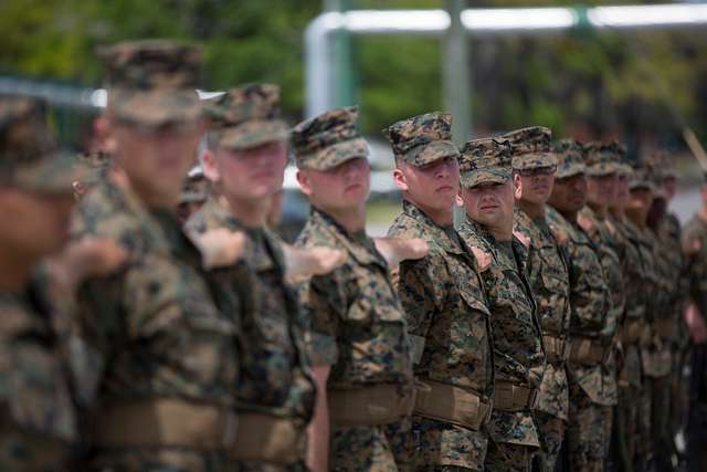 U.S. Marine Corps recruits with Platoon 2025, Company - PICRYL - Public ...
