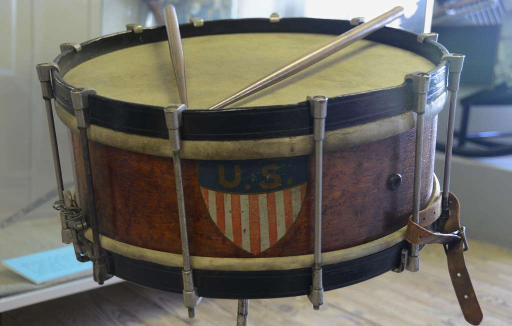 This Ww1-era Snare Drum Has The U.s. Army Quartermaster - Picryl Public 