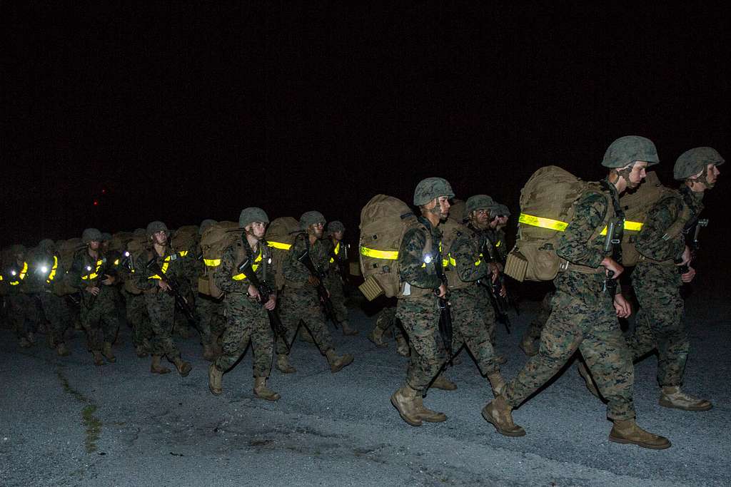 Recruits Of Kilo Company, 3rd Recruit Training Battalion, - NARA ...