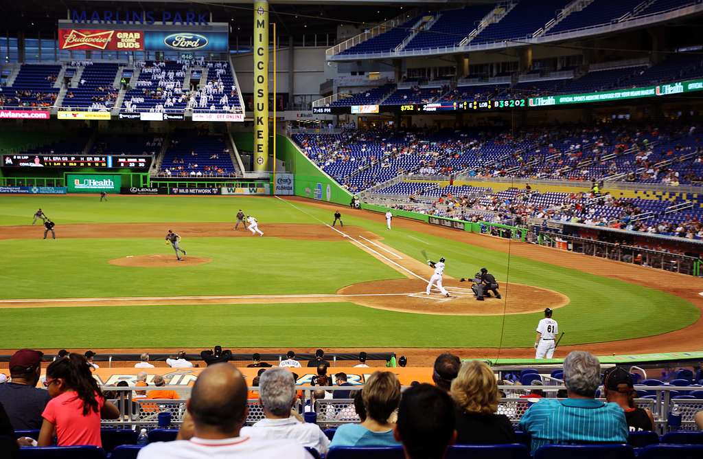 DVIDS - Images - Fleet Week Night at Miami Marlins Game [Image 7