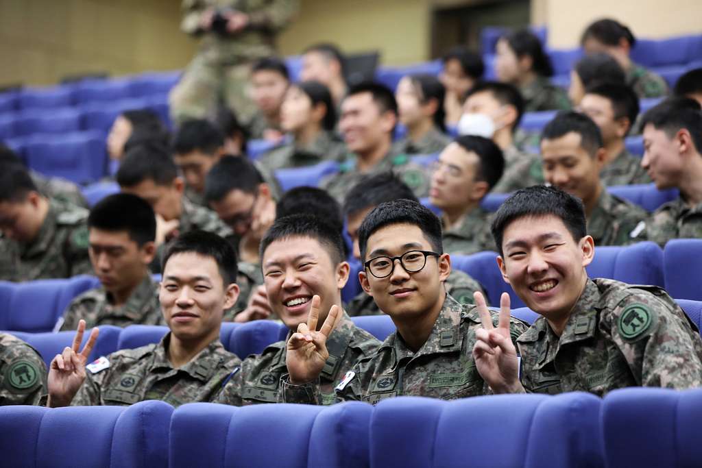 Republic of Korean cadets with the Korea Military Academy - PICRYL ...