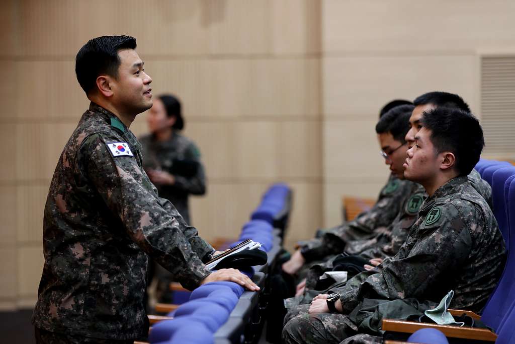 Republic of Korean cadets with the Korea Military Academy - PICRYL ...