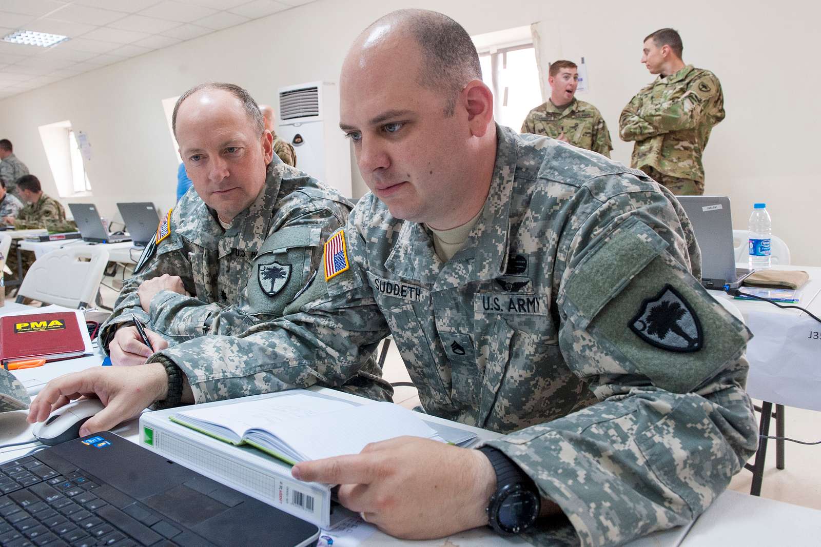 U.S. Army Lt. Col. Larry Saunders and Staff Sgt. Matthew - NARA & DVIDS ...