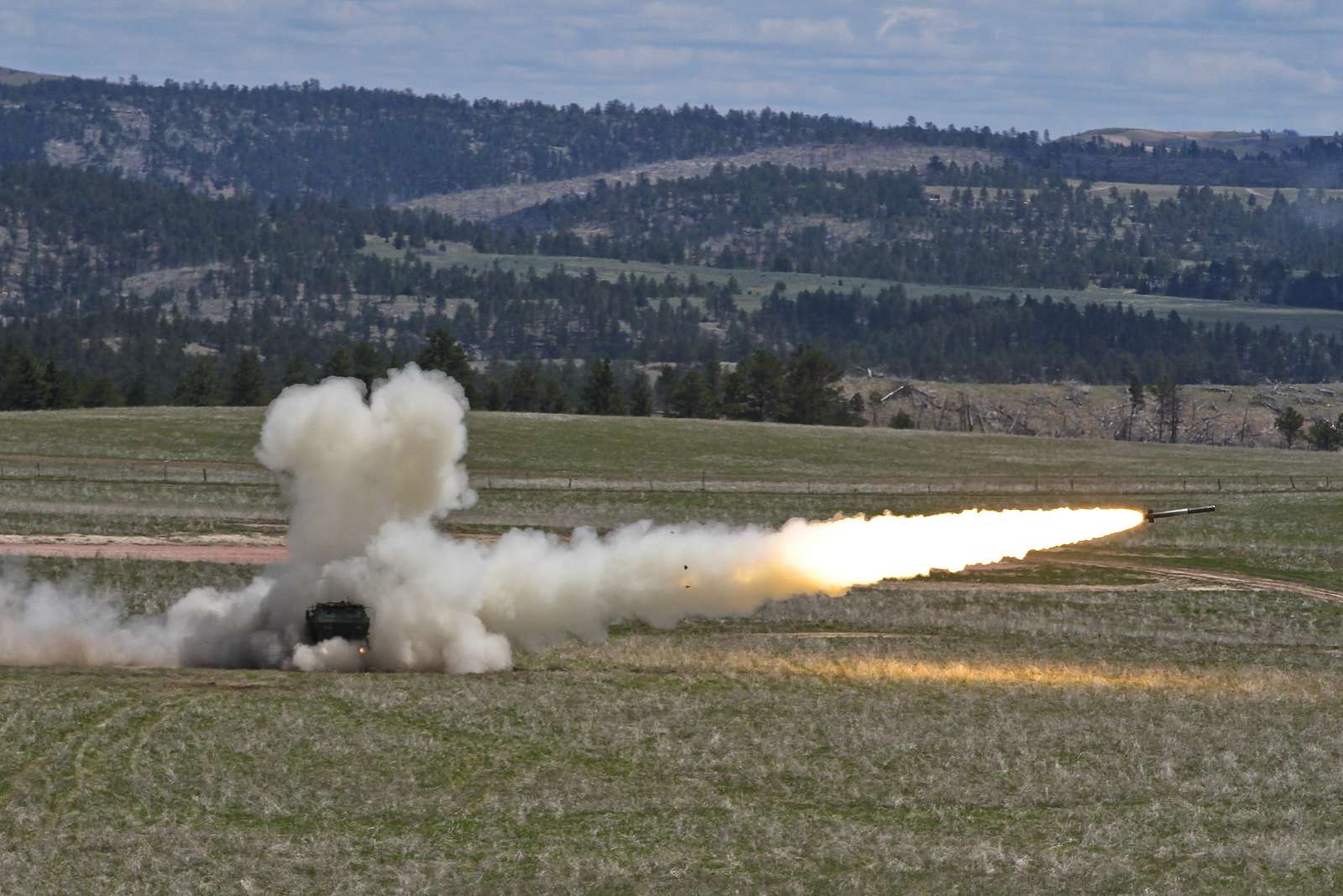 A High Mobility Artillery Rocket System (HIMARS) From - NARA & DVIDS ...