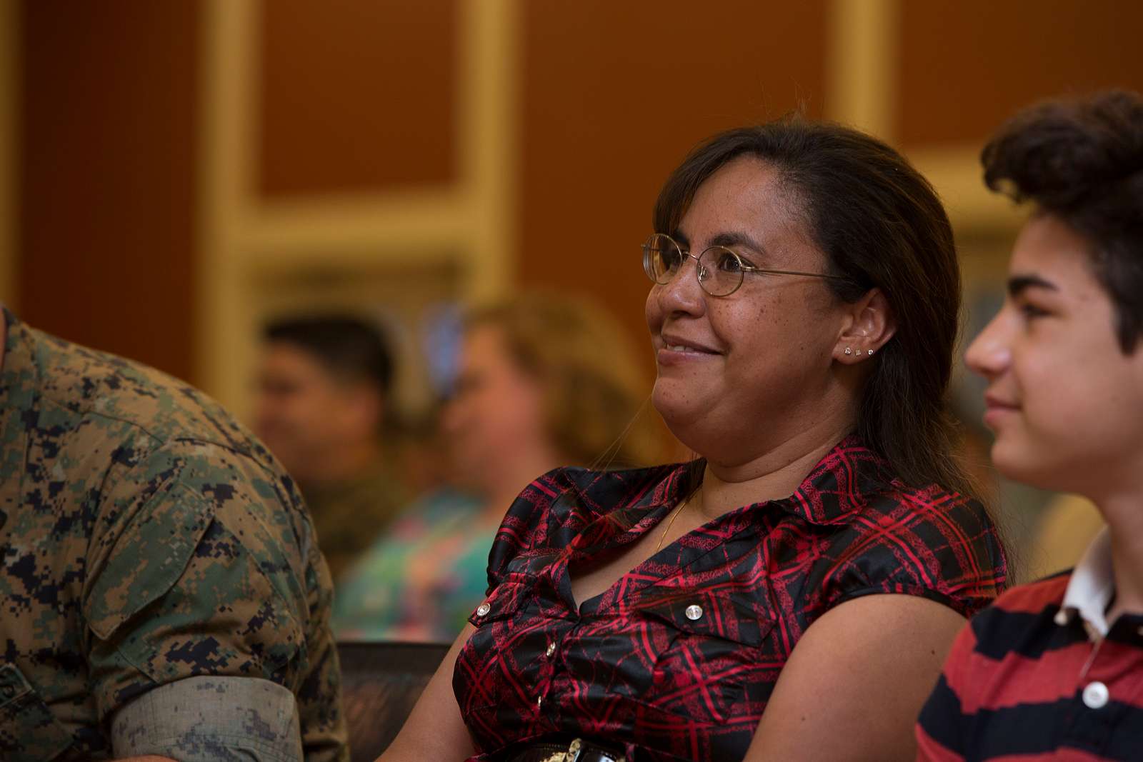 Solmarie McMann, wife of Master Sgt. Timothy C. McMann ...