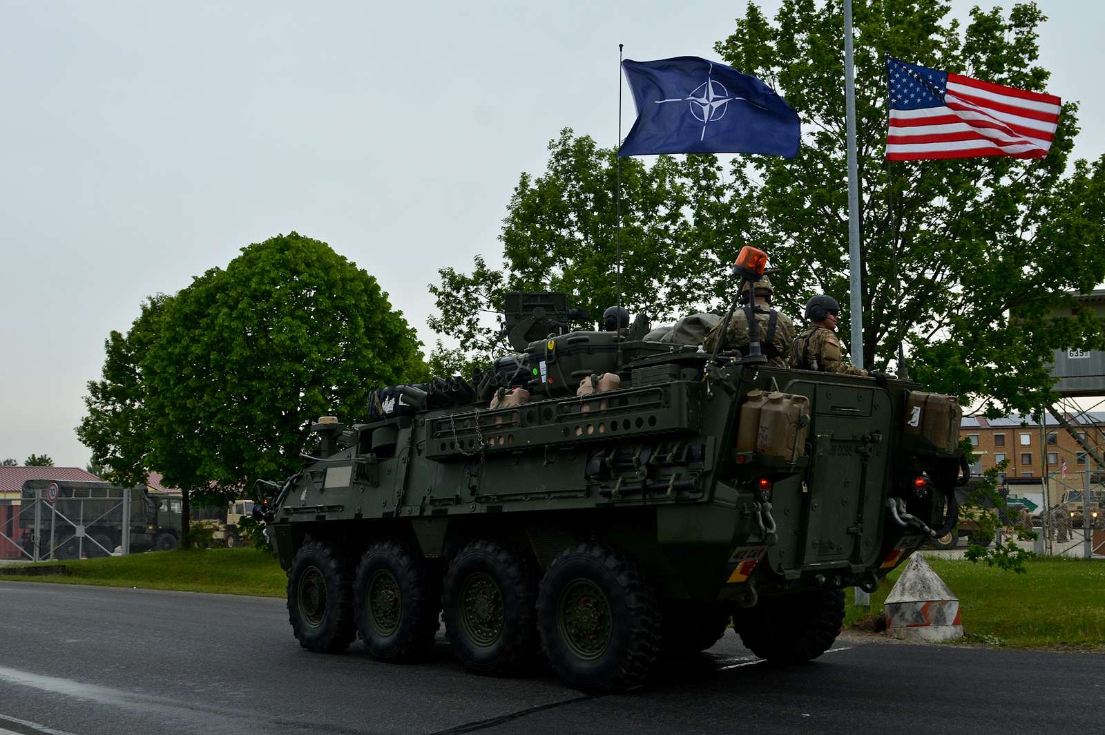 Soldiers Of 2nd Cavalry Regiment Roll Out Of The Motor - NARA & DVIDS ...