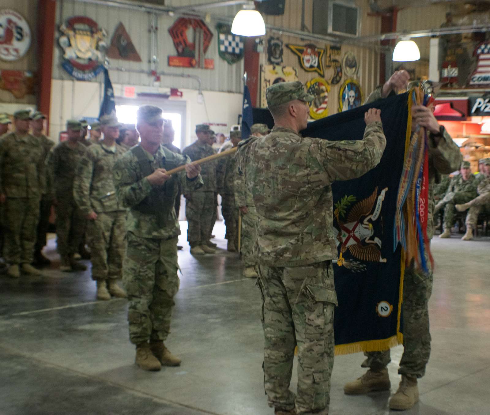 As The Soldiers Of 2nd Battalion, 124th Infantry Regiment, - NARA ...