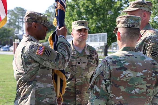 Command Sgt. Major Quentin Fenderson of 1st Battalion, - NARA & DVIDS ...