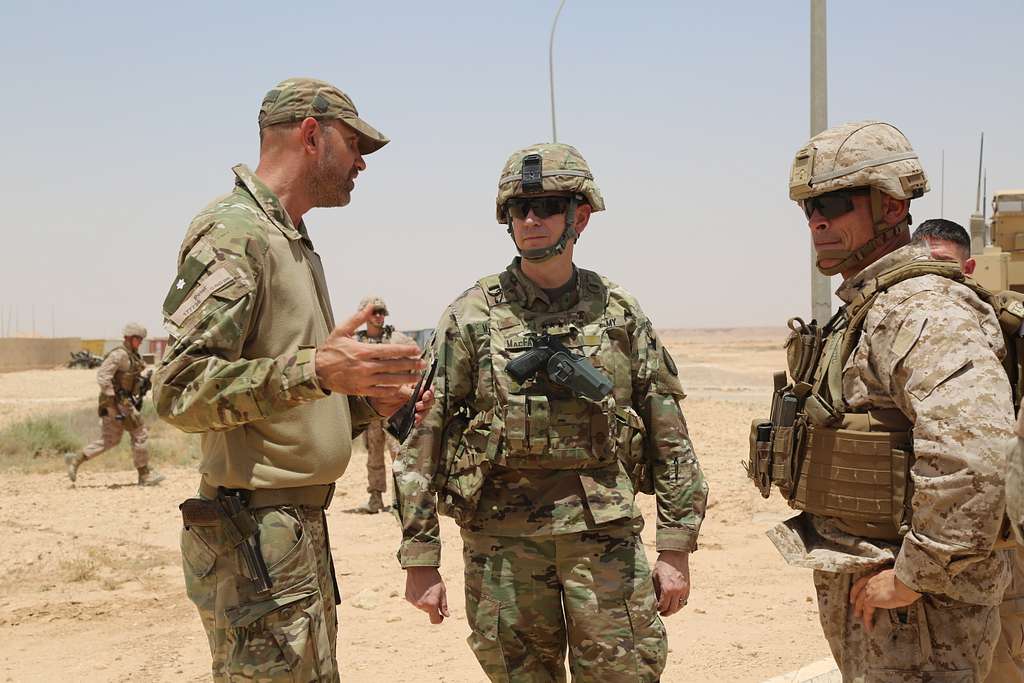 Army Lt. Gen. Sean MacFarland, commander of Combined - NARA & DVIDS ...