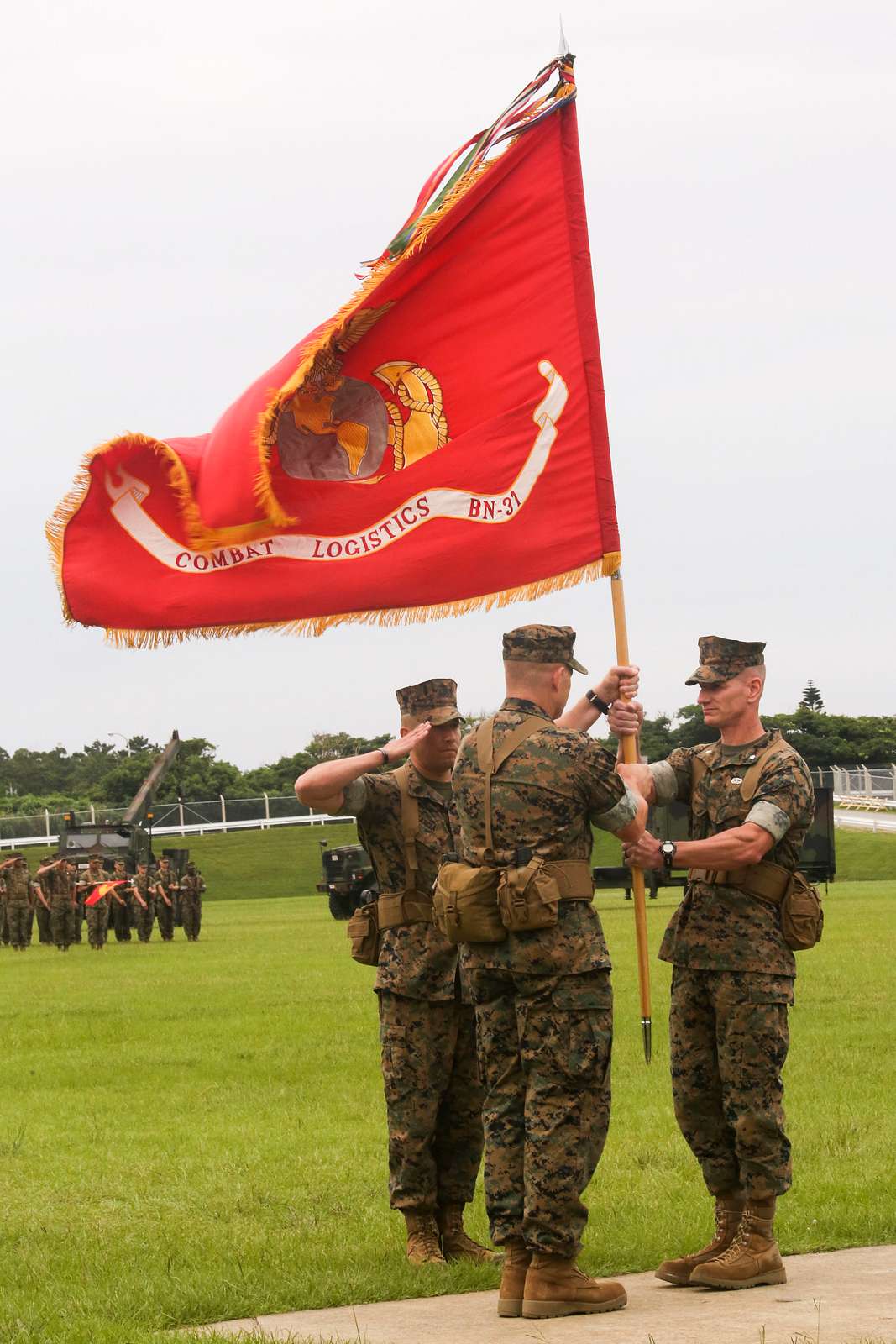 Lt. Col. Eric C. Malinowski, commanding officer of - NARA & DVIDS ...