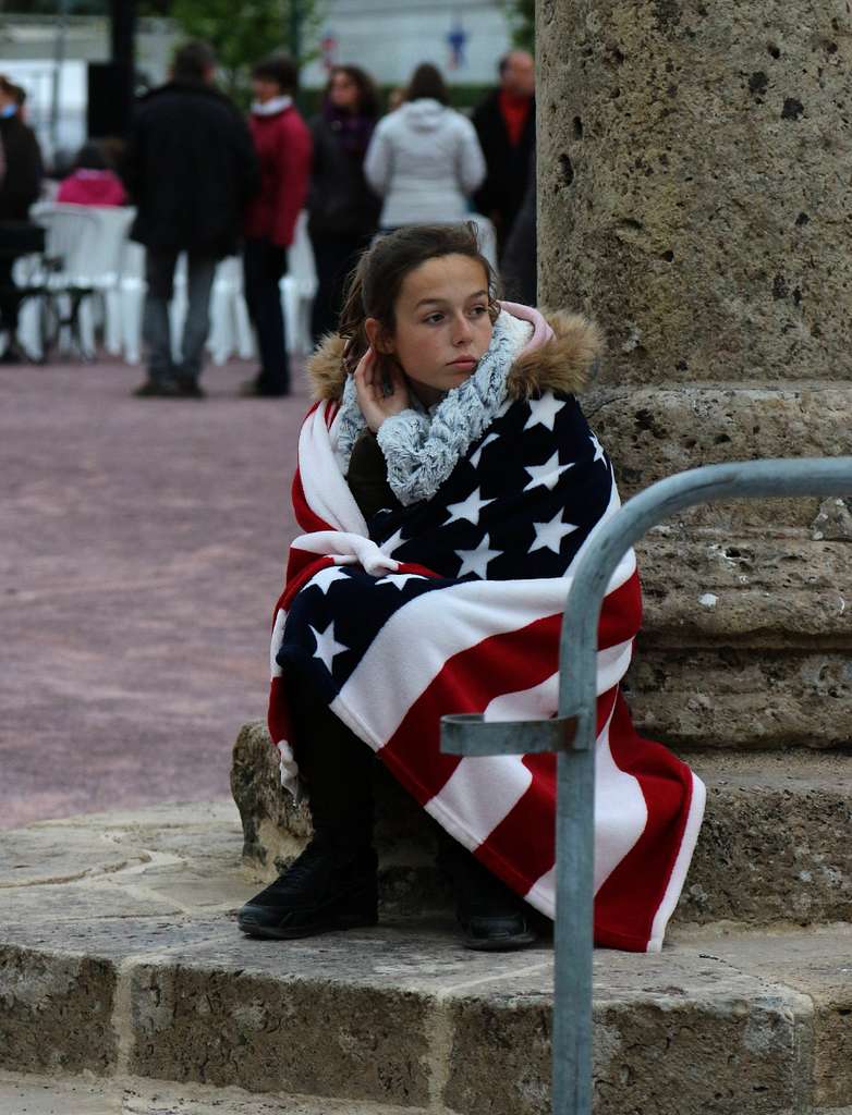 Marie Dulas, a 13-year-old French girl, watches the - PICRYL - Public  Domain Media Search Engine Public Domain Search