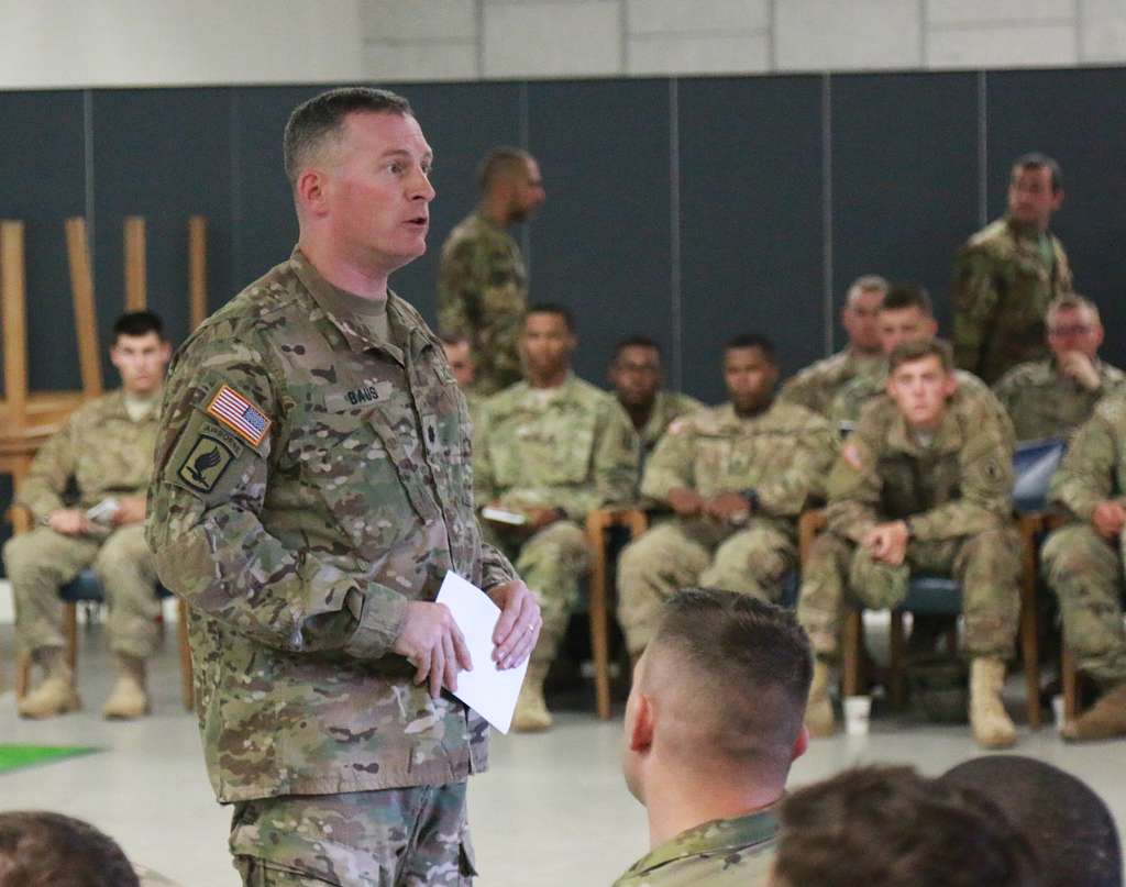 Lt. Col. Eric Baus, the deputy commander of the 173rd - PICRYL Public ...