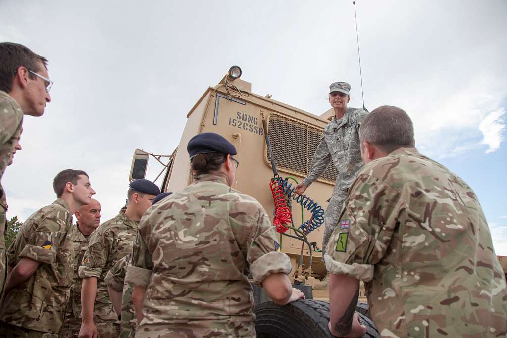 U.s. Army Sgt. Keri Pfeifer With The 1244th Transportation - Picryl 