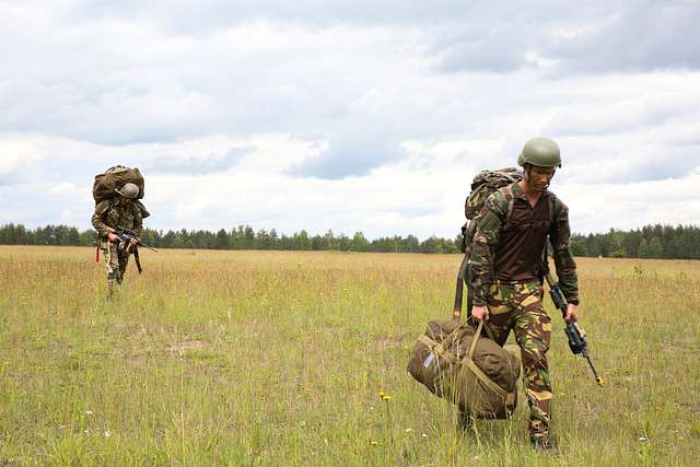 Dutch soldiers of Alpha Company, 11th Infantry Battalion, - NARA ...