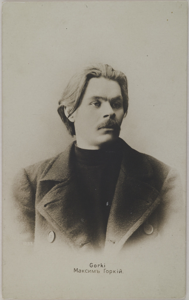 Maxim Gorky. Портрет Горького. Портрет Максима Горького.