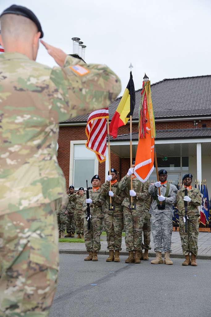 U.S. Army Lt. Col. Eric J. Van Den Bosch outgoing NARA DVIDS