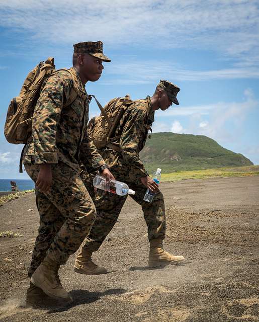 Cpl. Khiry Wright, left, and Petty Officer 3rd Class - NARA & DVIDS ...