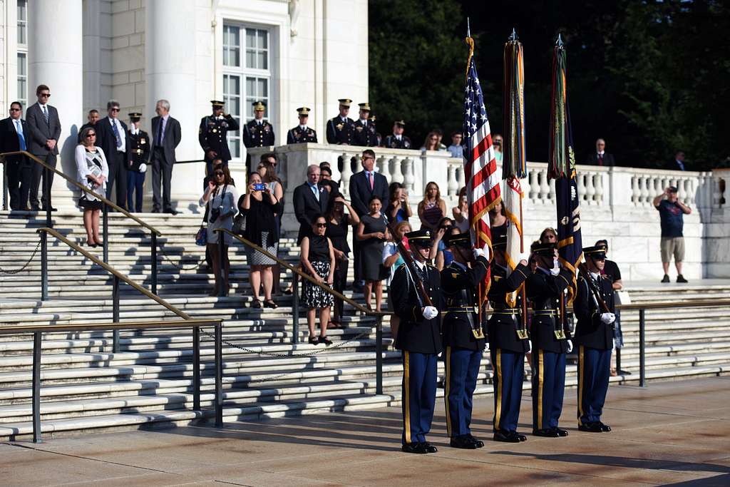 Wreath laying ceremony in honor of the 72nd anniversary - PICRYL ...