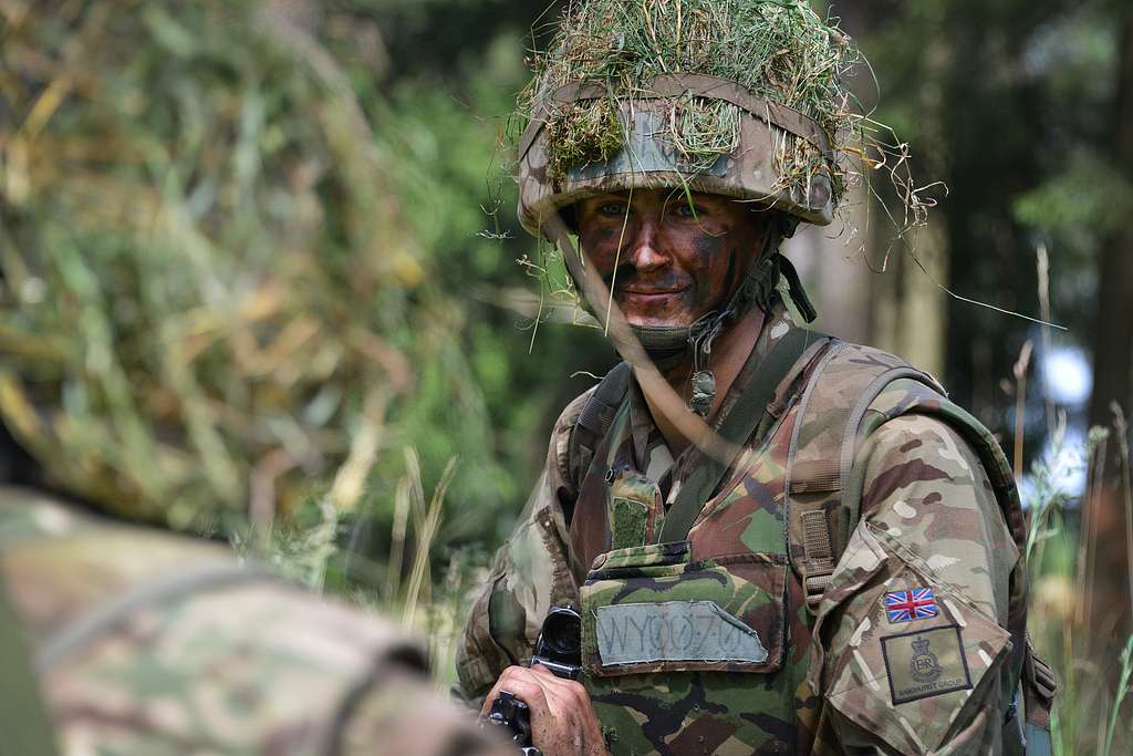 A British Army Royal Military Academy Sandhurst cadet - NARA & DVIDS ...