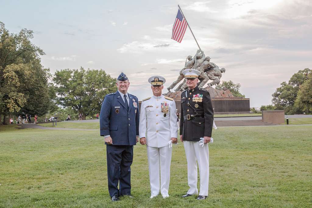 From left U.S. Air Force Lt. Gen. Thomas J. Trask PICRYL