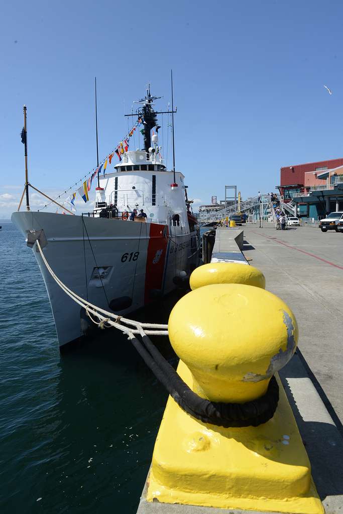 The Coast Guard Cutter Active, a 210-foot Medium Endurance - NARA ...