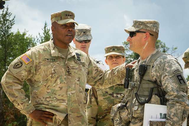 U.S. Army Lt. Gen. Stephen Twitty, Commanding General, - PICRYL Public ...