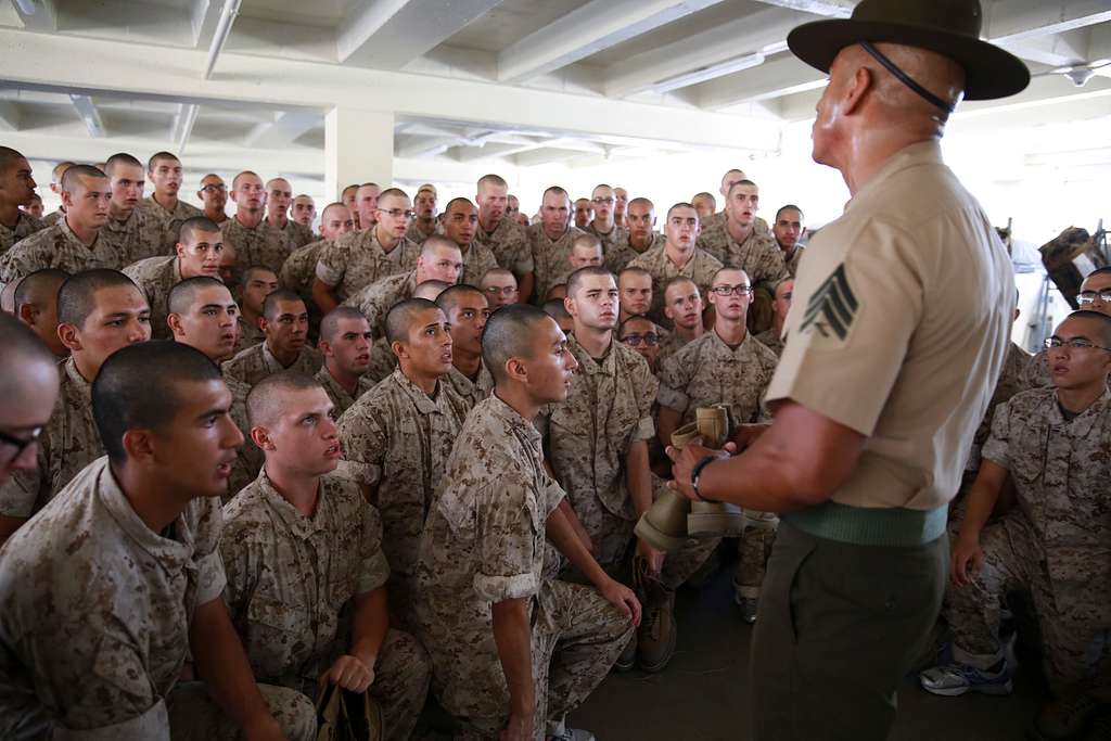 Recruits From Delta Company, 1st Recruit Training Battalion, - Picryl 